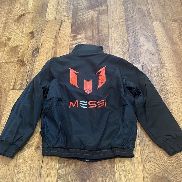 Adidas Boy’s Black Messi Jacket Pants Set Size XS - Picture 3 of 8